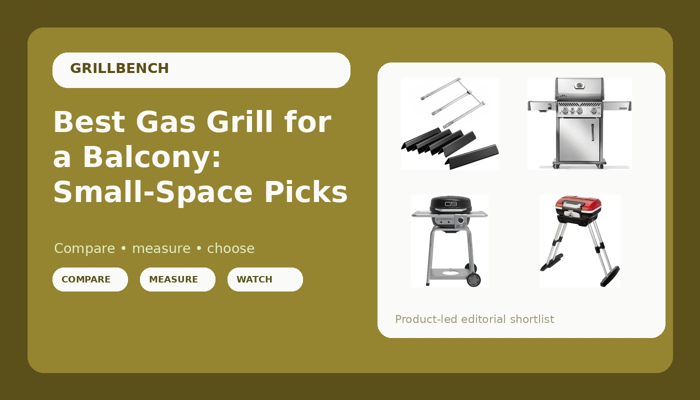 Best Gas Grill for a Balcony: Small-Space Picks - GrillBench review with measurements and honest opinion