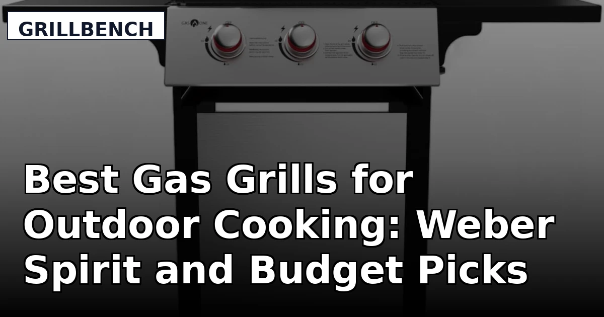 Best Gas Grills for Outdoor Cooking: Weber Spirit and Budget Picks