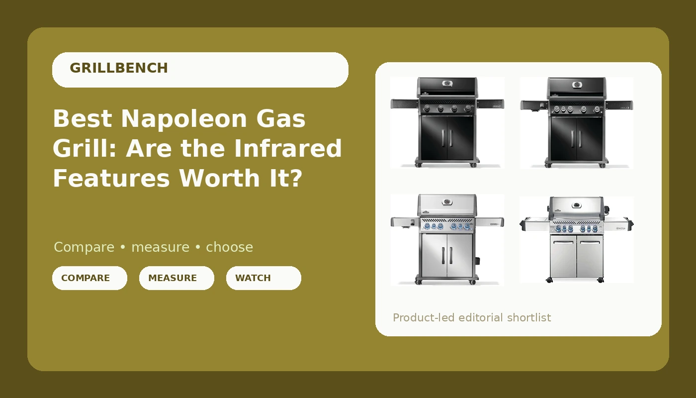 Best Napoleon Gas Grill: Are the Infrared Features Worth It? - GrillBench review with measurements and honest opinion