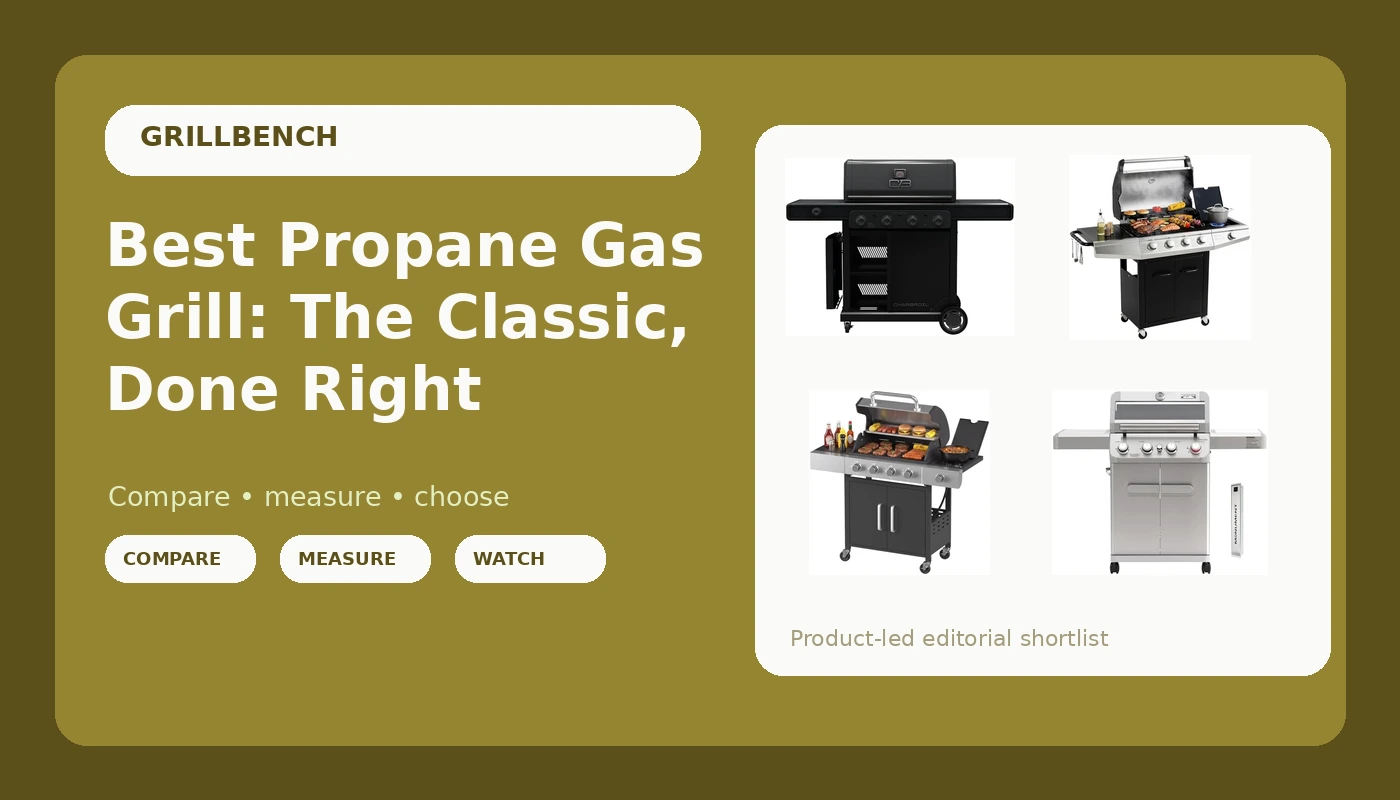 Best Propane Gas Grill: The Classic, Done Right - GrillBench review with measurements and honest opinion
