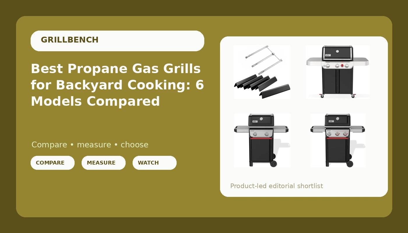 Best Propane Gas Grills for Backyard Cooking: 6 Models Compared