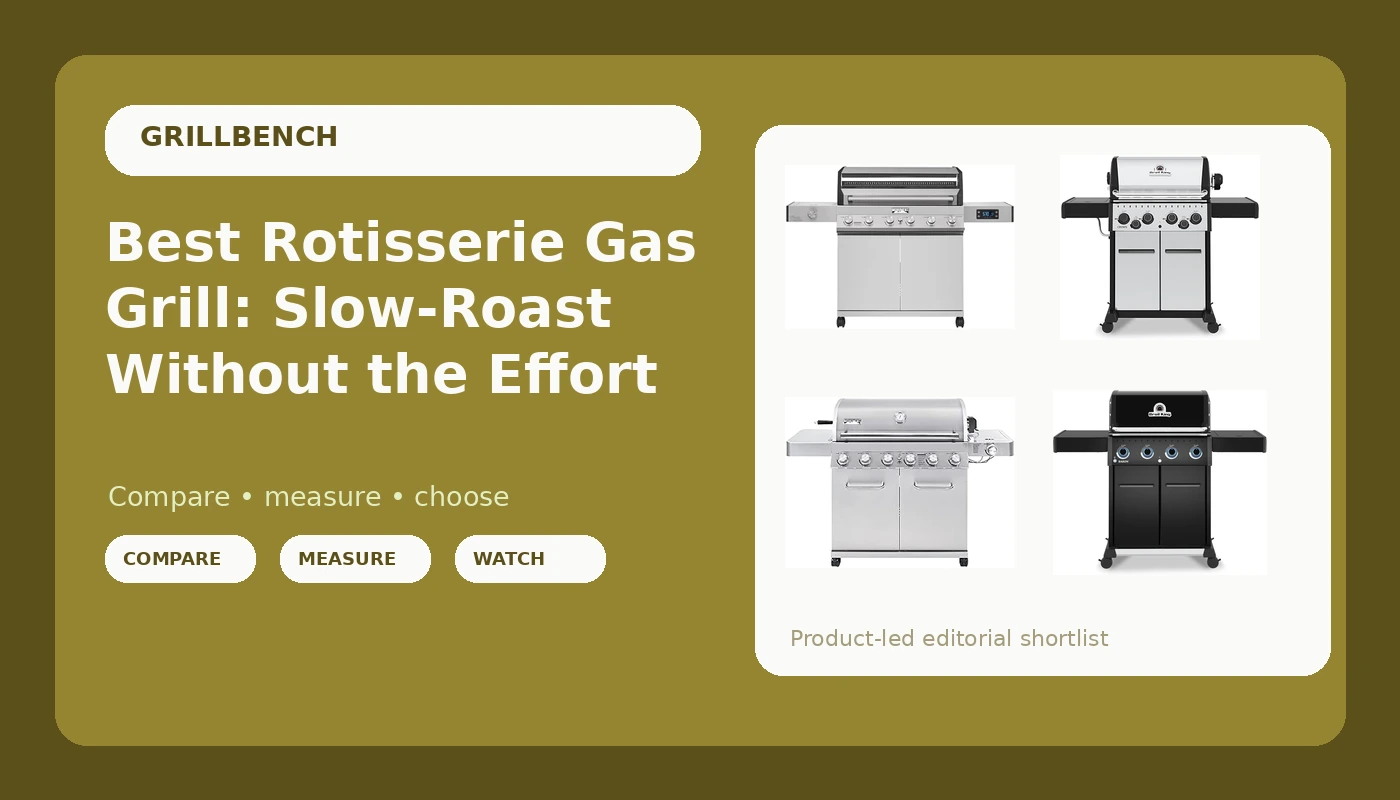 Best Rotisserie Gas Grill: Slow-Roast Without the Effort - GrillBench review with measurements and honest opinion