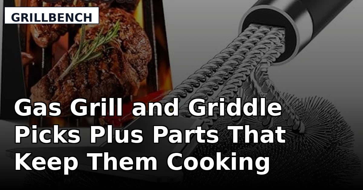 Gas Grill and Griddle Picks Plus Parts That Keep Them Cooking