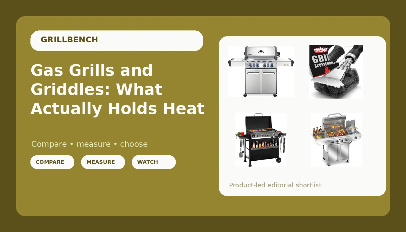 Gas Grills and Griddles: What Actually Holds Heat