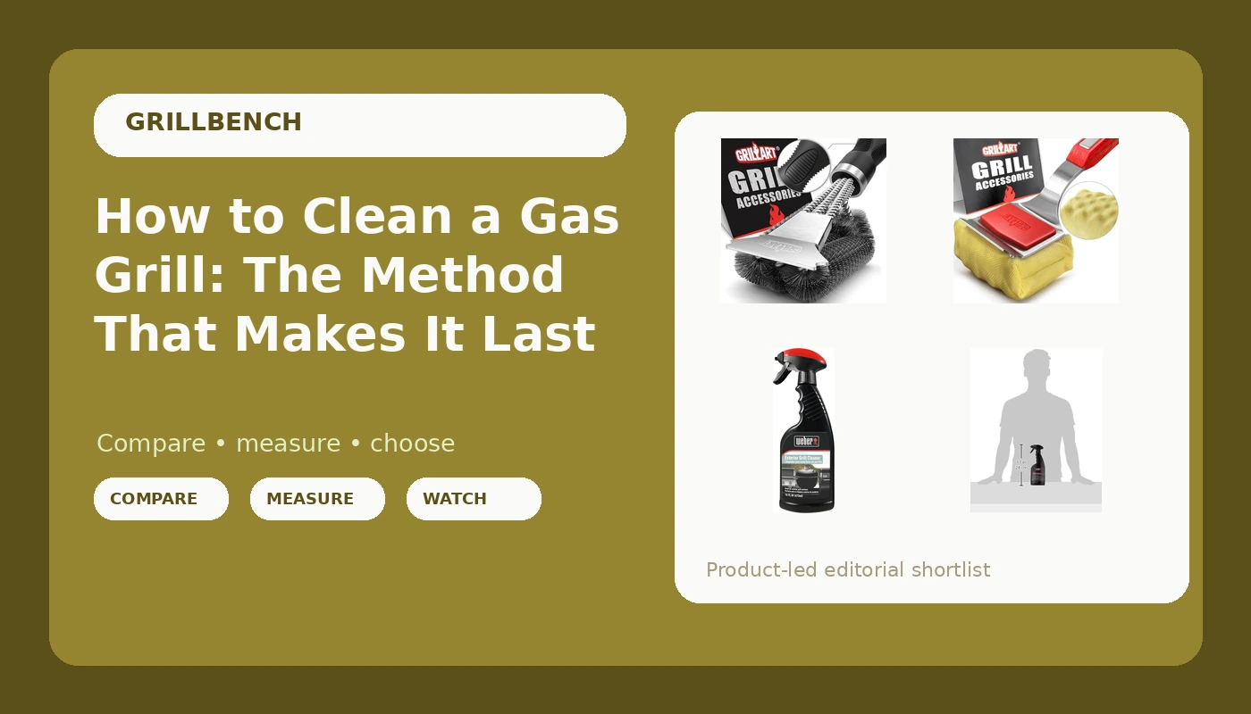 How to Clean a Gas Grill: The Method That Makes It Last - GrillBench review with measurements and honest opinion