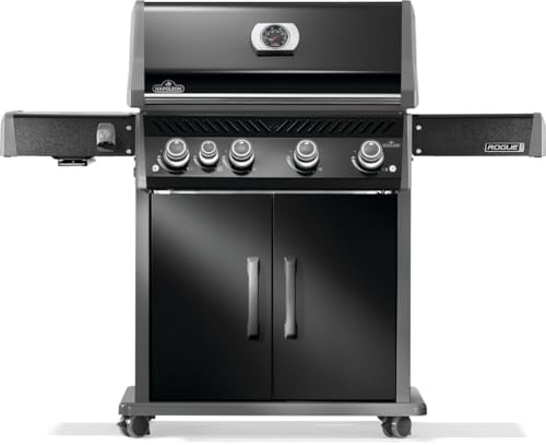 Napoleon Rogue PRO 625 5-Burner Natural Gas Grill with Infrared Side Burner