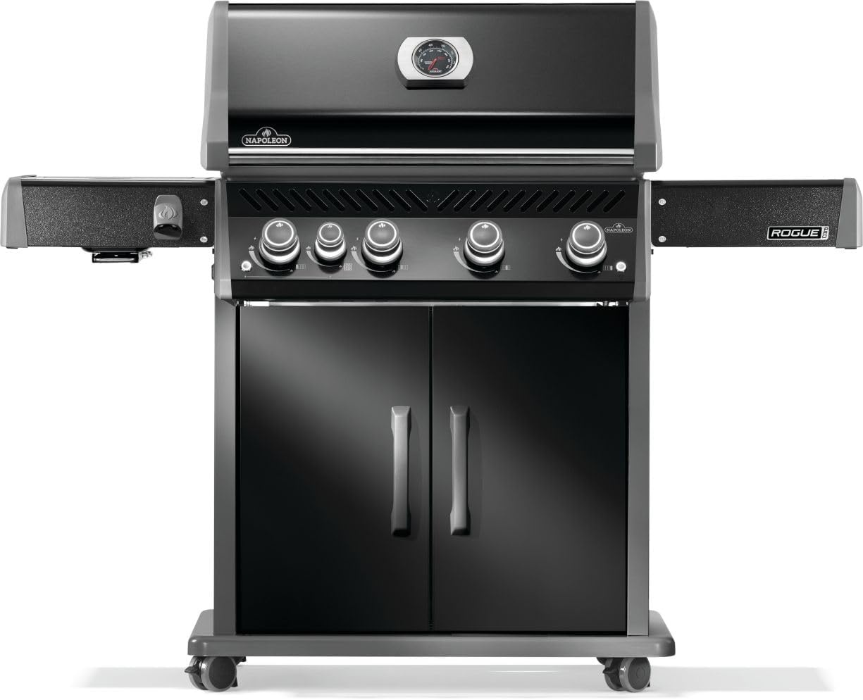 Napoleon Rogue PRO 525 4-Burner Propane Grill with Infrared Side Burner