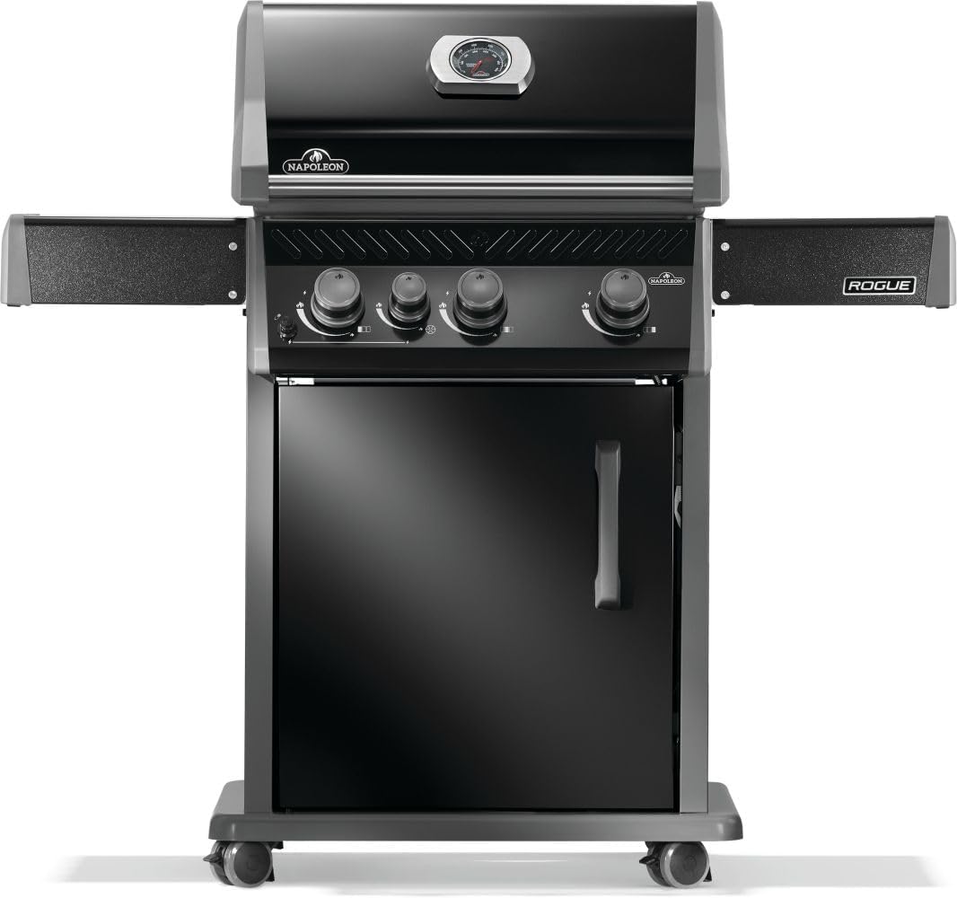 Napoleon Rogue 425 3-Burner Propane Grill with Range Side Burner