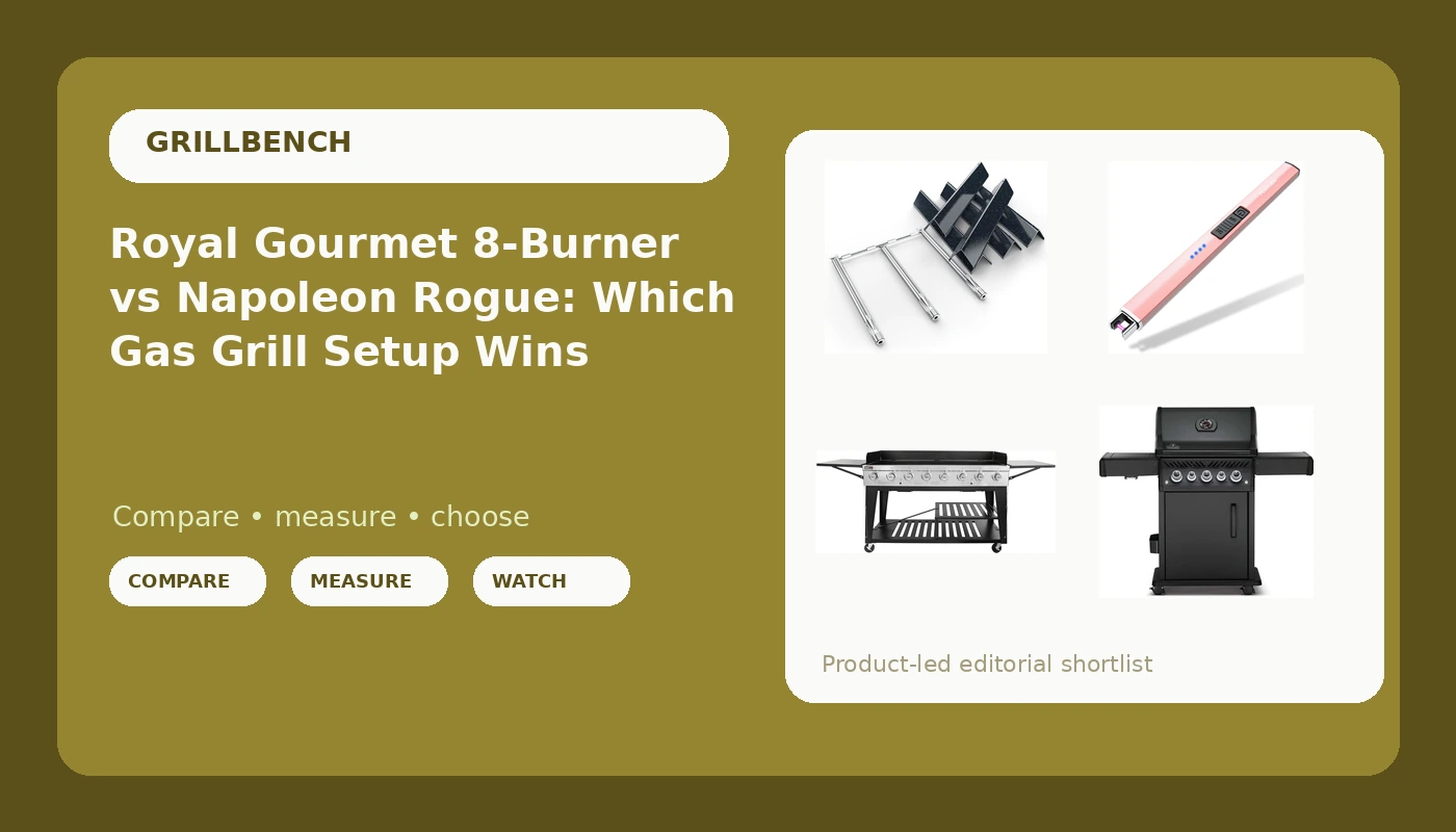 Royal Gourmet 8-Burner vs Napoleon Rogue: Which Gas Grill Setup Wins